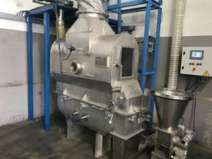 Fließbetttrockner von Ingetecsa kommen ohne bewegte Teile aus, bestechen durch ihre hohe Zuverlässigkeit und schonen das Produkt, wodurch Partikelschäden auf ein Minimum beschränkt werden.